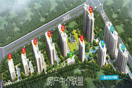 富盈家园一楼3室2厅1卫59.8万97m2毛坯房带车库出售
